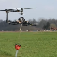 Il brevetto di Italo Vannelli: un elicottero coassiale autonomo per spegnere gli incendi